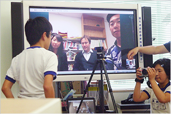 被災地とオーストラリアをつなぐSkype授業最終回