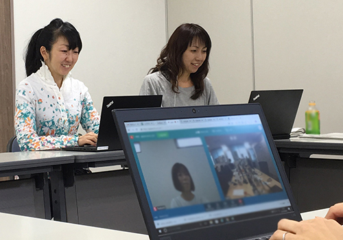 ショートタイムテレワーカーがコワーキングスペースなどで業務を行う場合がある