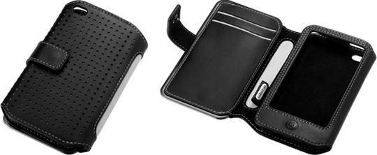 ELANFOLIO Wallet for iPhone 4ブラック