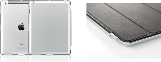 SoftBank SELECTION ハードケース for iPad(3rd/2nd)/iPad Smart Cover併用タイプ