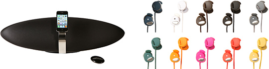 「Zeppelin Air」(Bowers & Wilkins)/「URBANEARS MEDIS」(URBANEARS)