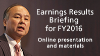 Earnings Results Briefing for FY2016