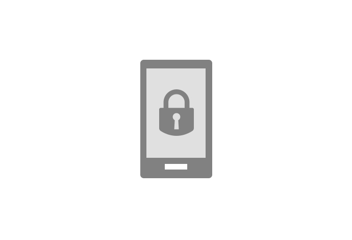 初期化されていない、(各種ロックが解除されていない)