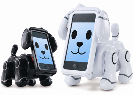 iPhoneが顔の次世代ペットロボット