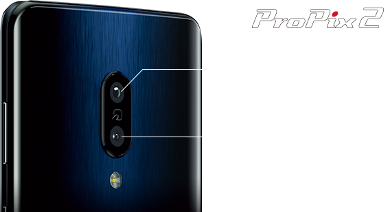 2つのカメラで明るく、広く、より美しく