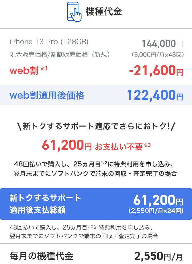 機種代金