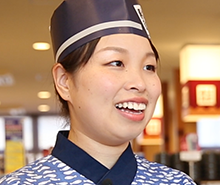 株式会社 はま寿司 Pepper導入担当 松田 知紗 氏