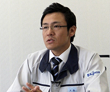 小島プレス工業株式会社 笹部品部 工務課 工務係 大島 啓輔 氏
