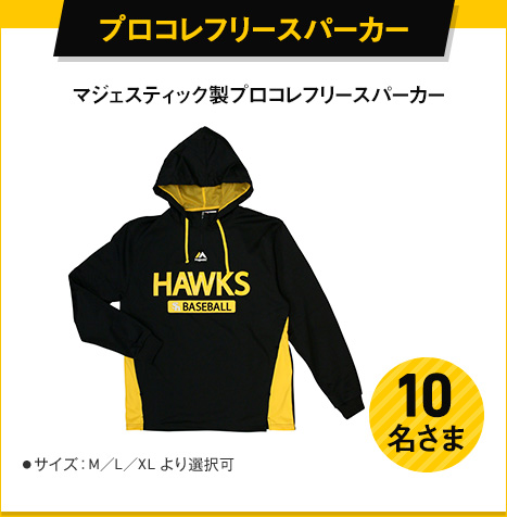 プロコレフリースパーカー マジェスティック製プロコレフリースパーカー 10名さま ●サイズ:M/L/XLより選択可