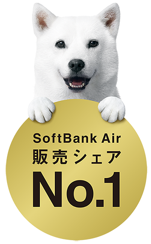 Softbank Air 販売シェア No.1