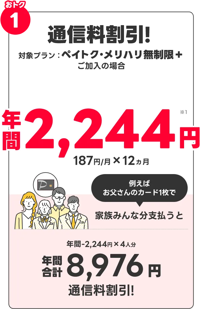 おトク1 