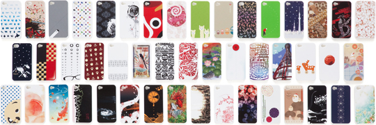 「SoftBank SELECTION×マイコミジャーナル iPhoneケースデザインコンテスト“日本47美色”」の各都道府県代表47作品