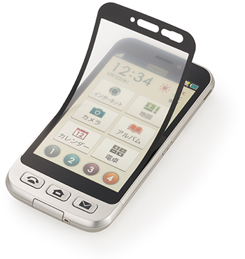 SoftBank SELECTION 気泡ゼロ 反射防止保護フィルム for SoftBank 204SH