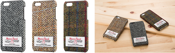 SoftBank SELECTION ファブリックカバードケース Harris Tweed for iPhone 5s/5