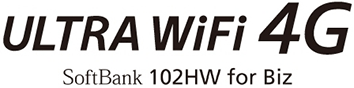 ULTRA WiFi 4G SoftBank 102HW for Biz