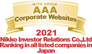 Nikko Investor Relations Co., Ltd. Corporate Website Ranking