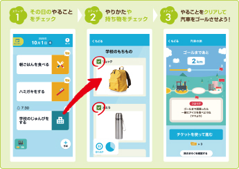 アシスト画面アプリイメージ
