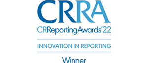 英国 コーポレート・レジスター社主催の「CR Reporting Awards 2022」で当社サステナビリティレポートが 「Innovation in Reporting」を受賞