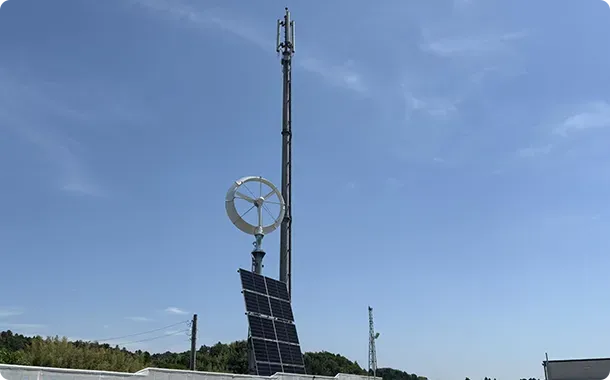 再エネ自家発電型基地局