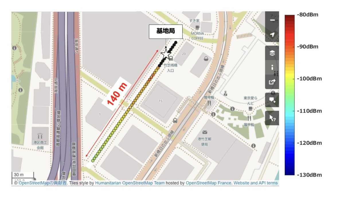 Beyond5G/6G時代の周波数「テラヘルツ」を用いて直線道路でエリア化に成功した実験結果｜ソフトバンク 先端技術研究所