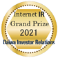 Daiwa Investor Relations “Internet IR Grand Prize 2021”