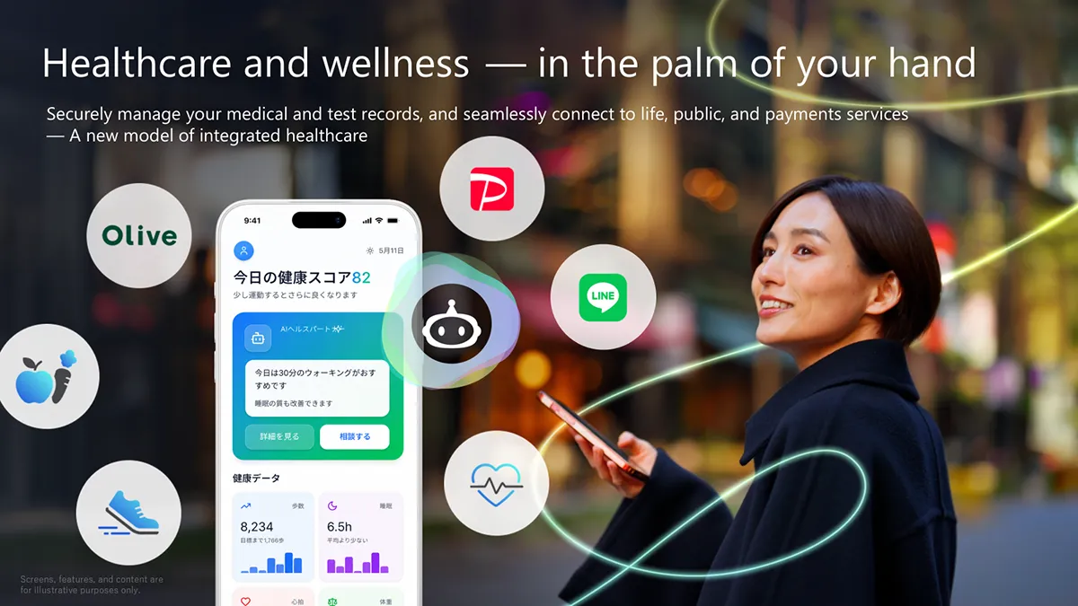 Healthcare and wellness &mdash; in the palm of your hand
