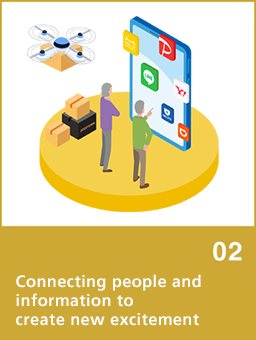 ACTION02 Connecting people and information to create new excitement