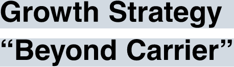 Growth Strategy &ldquo;Beyond Carrier&rdquo;