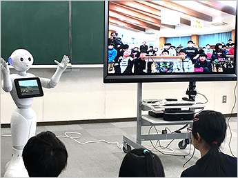 Pepper, delivering smiles to affected areas FY2018