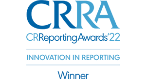 Received the &ldquo;Innovation in Reporting&rdquo; award at the CR Reporting Awards 2022 for two consecutive years