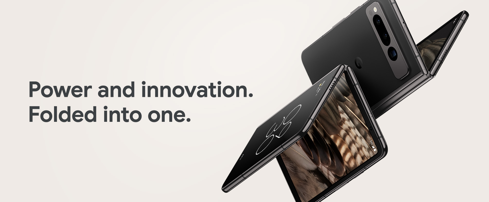 Power and innovation. Folded into one.