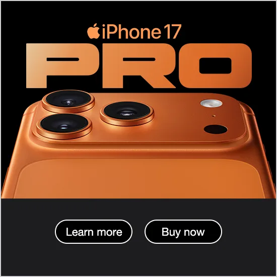 iPhone 17 Pro Buy now Learn more