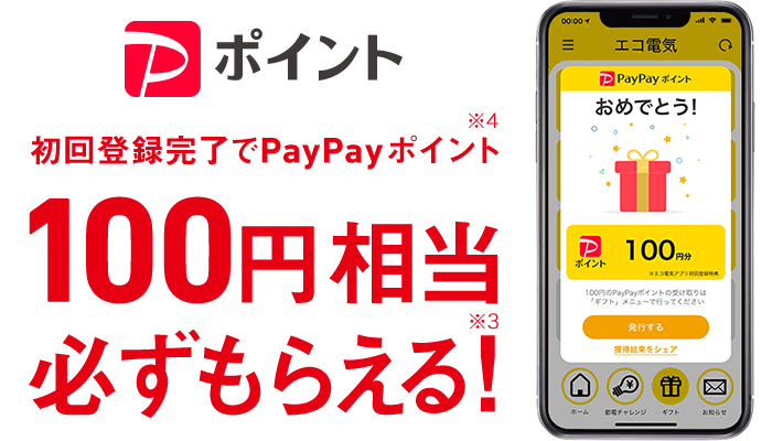 PayPay 初回登録完了でPayPayポイント※5 100円相当必ずもらえる!※4