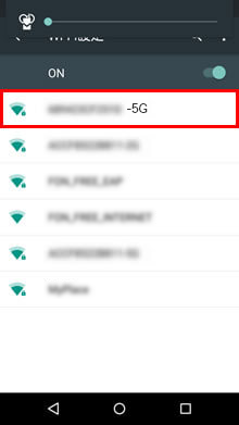 Wi-Fiの設定（iOS）画像５