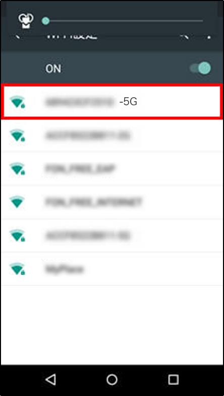 Wi-Fiの設定（iOS）画像５