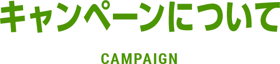 キャンペーンについて CAMPAIGN