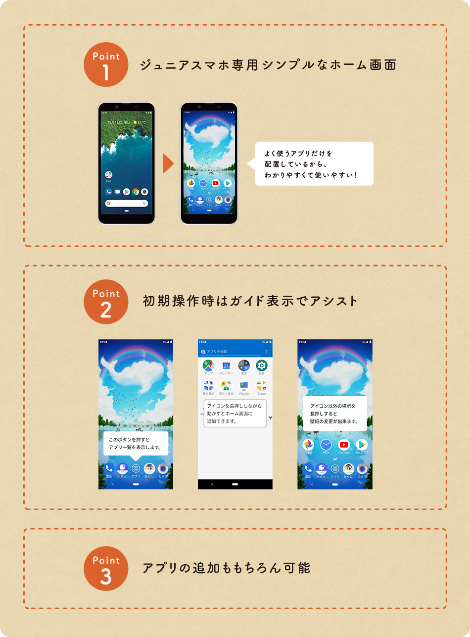 ジュニアスマホ スマートフォン 携帯電話 ソフトバンク