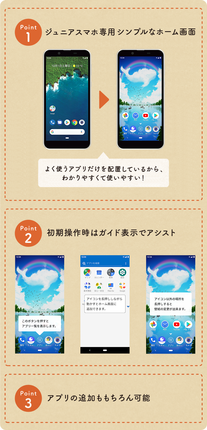 ジュニアスマホ スマートフォン 携帯電話 ソフトバンク