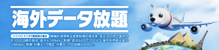 海外データ放題 詳しくみる