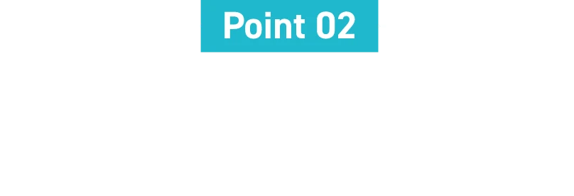Point 02 1回の検索で信頼性の高い答えが見つかる！