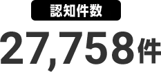 認知件数 27,758件