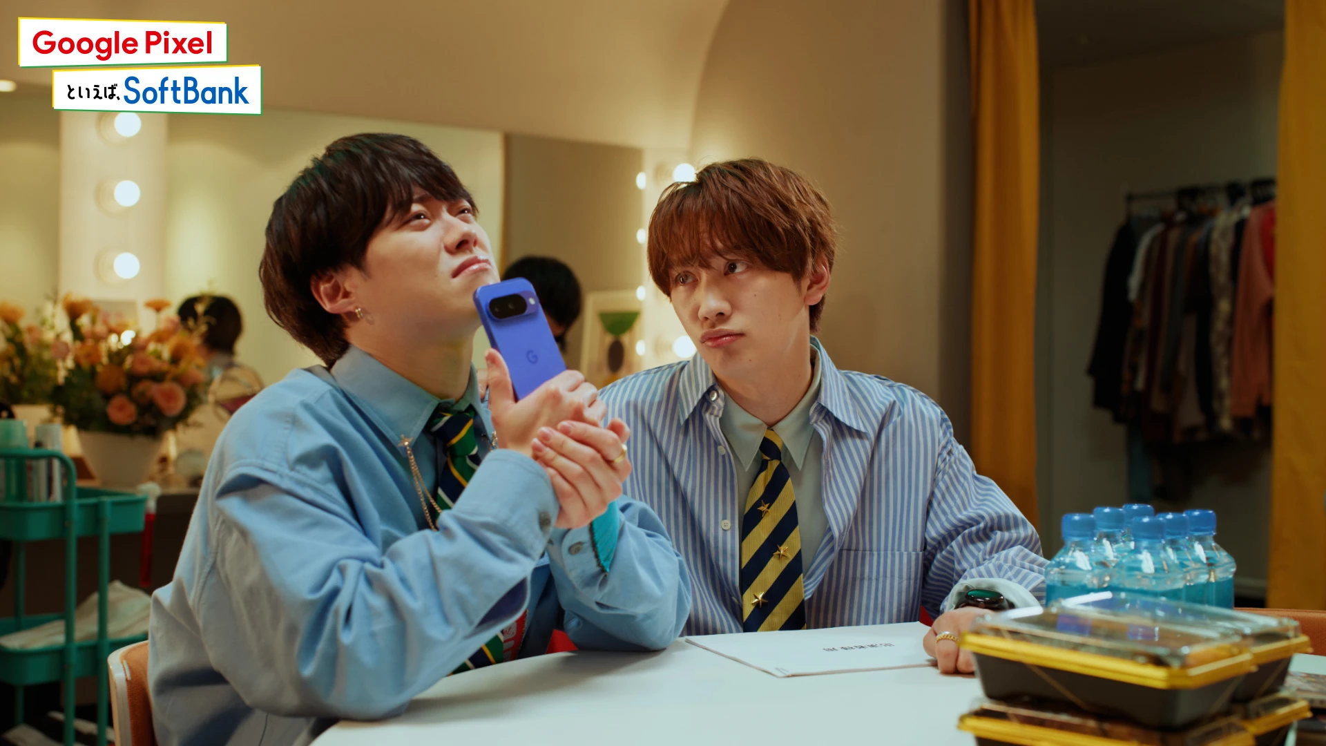 ソフトバンクCM「Google Pixel 閉じられた瞳」篇