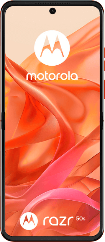motorola razr 50s スプリッツオレンジ
