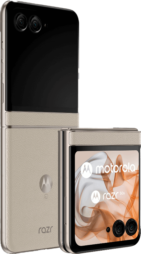 motorola razr 50s サンドクリーム