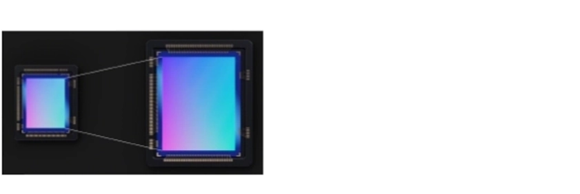 望遠カメラのセンサーが約 4 倍に拡大/フルサイズセンサー搭載のデジタルカメラ並みの暗所撮影性能を実現