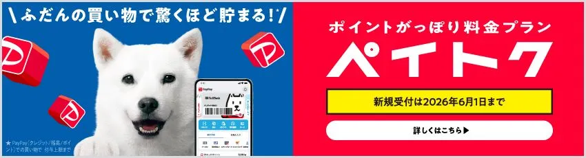 ポイントがっぽり料金プラン ペイトク