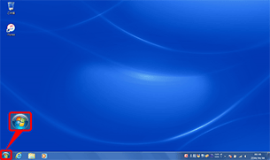 スタート（Windows&reg; マーク）」をクリック