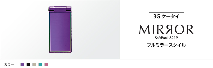 MIRROR 821P：フルミラースタイル