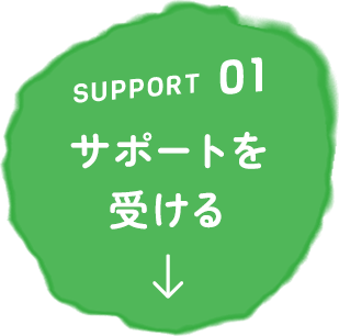 SUPPORT01 サポートを受ける